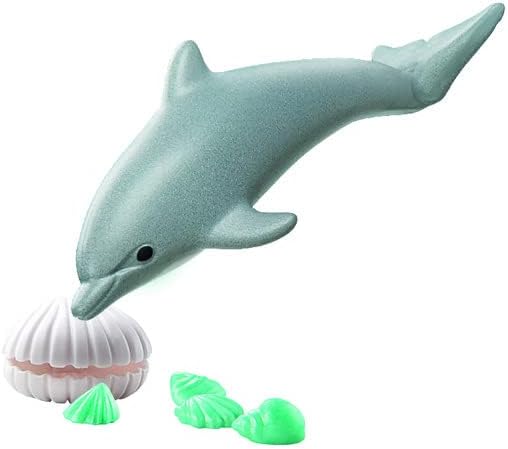 Playmobil 71068 Wiltopia Baby Dolphin Playset - Educational Animal Toy for Ages 4+