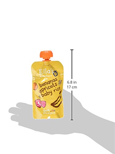 Ella's Kitchen - Organic Apricot & Banana Baby Rice Smoothie Pouch, 120g 6