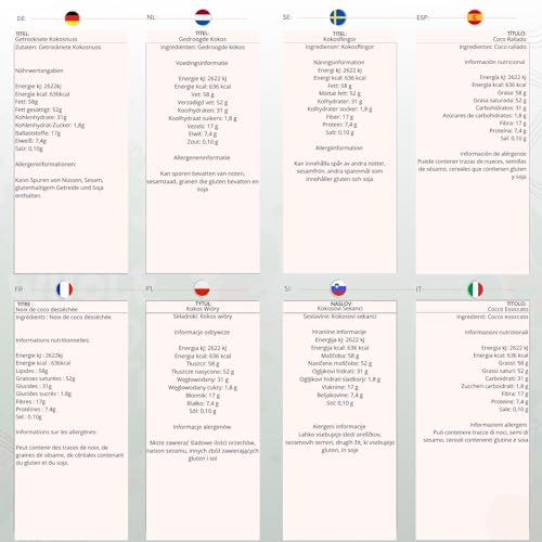 Wholefood Earth - Desiccated Coconut (1 kg) 7