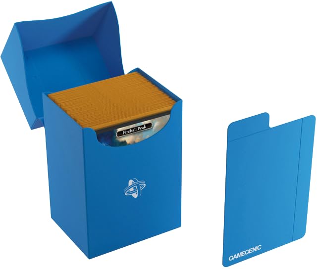 Gamegenic 80-Card Deck Holder - Blue TCG Box for Magic Pokémon Yu-Gi-Oh! 4