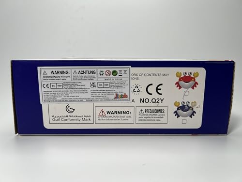 Jiosdo Crab Bath Bubble Maker - 2-in-1 Bubble & Music Toy for Toddlers 18