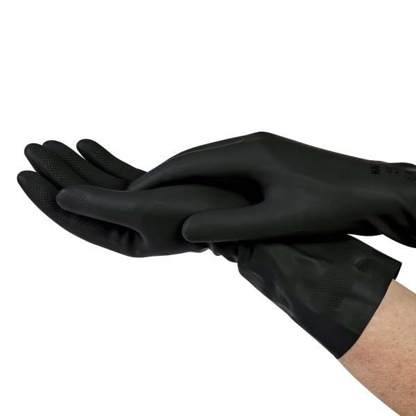 Spontex Tough Gloves Medium - Reinforced Reusable Cleaning Gloves 3