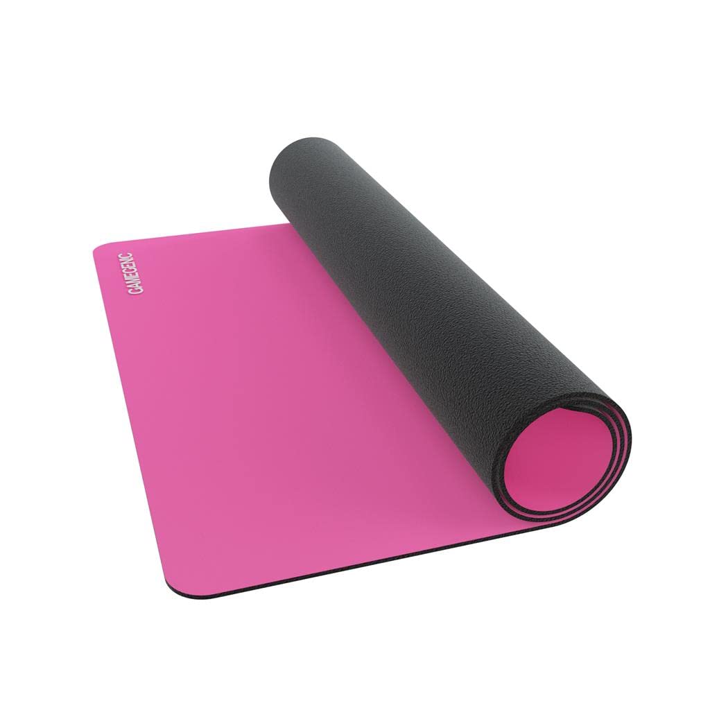 Gamegenic Prime 2mm Playmat - Pink | Anti-Slip Backing | Card Protection