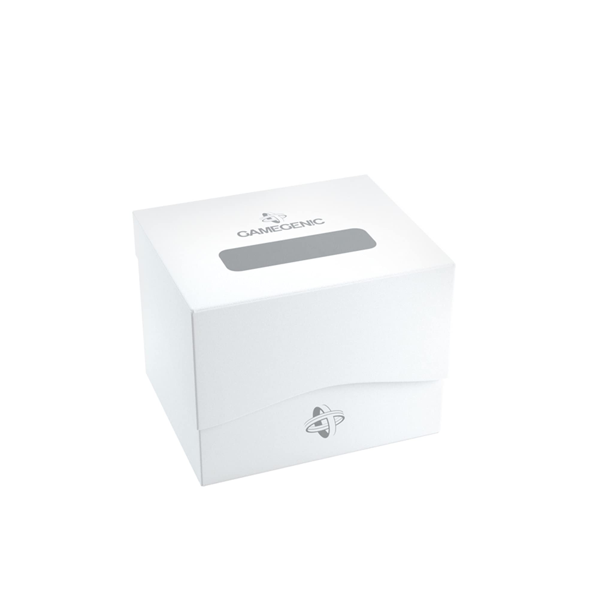 Gamegenic Side Holder 100+ XL Card Box - White | Holds 100 Double-Sleeved Cards 1