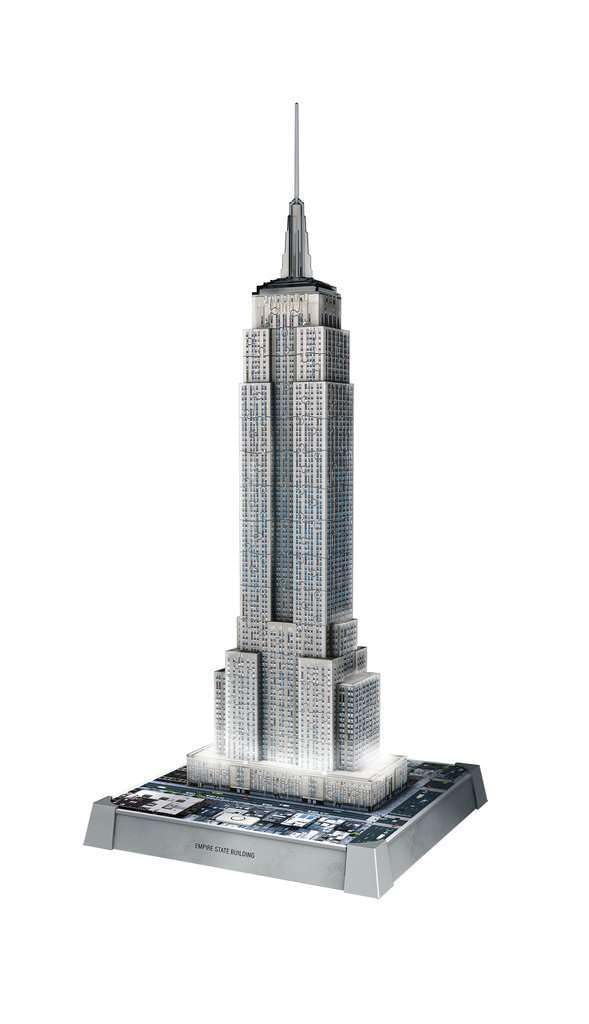 Ravensburger Iconics Empire State Building Light-Up 3D Puzzle - 216 Pieces