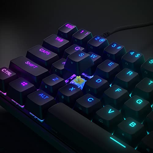 SteelSeries Apex 9 Mini - Optical Mechanical Gaming Keyboard - 60% Compact Form Factor - Swappable OptiPoint Switches 20