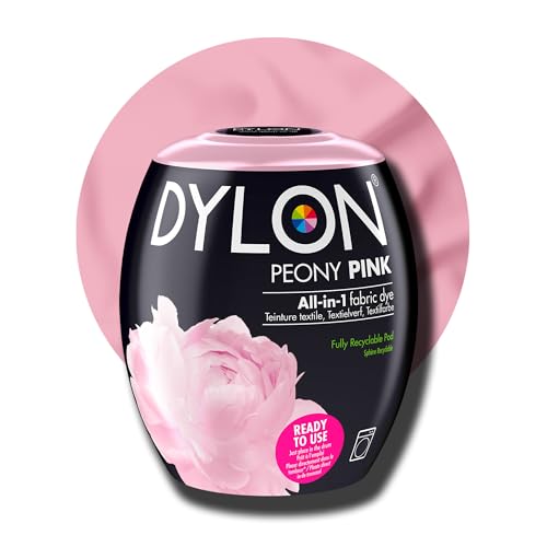 Dylon Washing Machine Fabric Dye Pod - Peony Pink, 350g 11