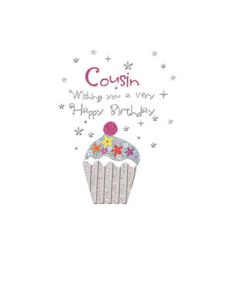 Piccadilly Greetings Cousin Birthday Card | 8 x 6 Inches | Includes Envelope 3