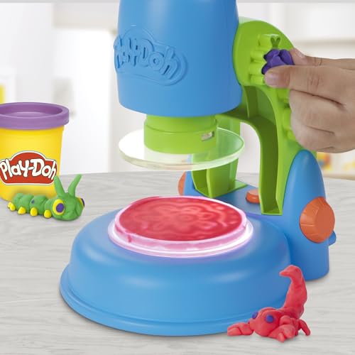 Play-Doh Light &amp; Look Mikroskop-Spielset – pädagogisch wertvolles Wissenschaftsspielzeug für Kinder ab 3 Jahren 10