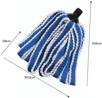 Addis MEGA Mop Replacement Refill - Blue and White Microfibre Head 2