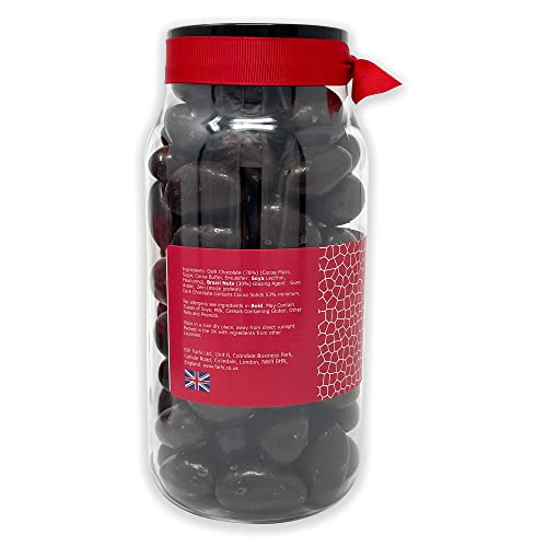 Rita Farhi Dark Chocolate Covered Brazil Nuts Gift Jar - Vegetarian, Palm Oil Free | 740g 6