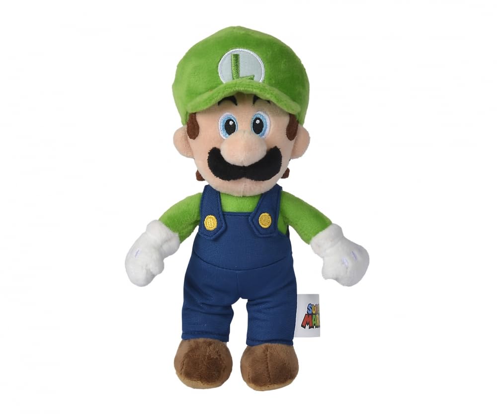 Simba Toys Luigi Plush - 20 cm, Suitable from 0 Months 3