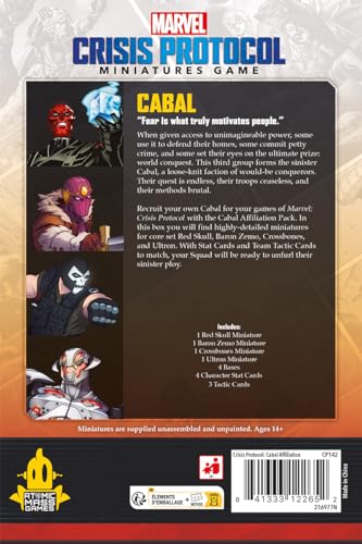 Atomic Mass Games Marvel: Crisis Protocol Cabal Affiliation Pack 4