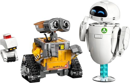 LEGO Disney Pixar WALL-E and EVE Building Set - 811-Piece Display Model for Adults 9
