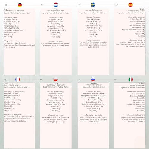 Wholefood Earth Whole Brazil Nuts 500g | GMO-Free | Natural | Vegan | High in Fibre & Protein 5