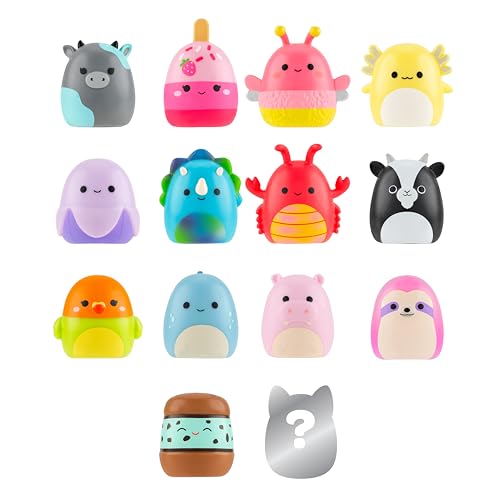 Squish-a-longs Mini-Squish 14-Pack - Collectible Squeeze Toys for Kids 3+ 8