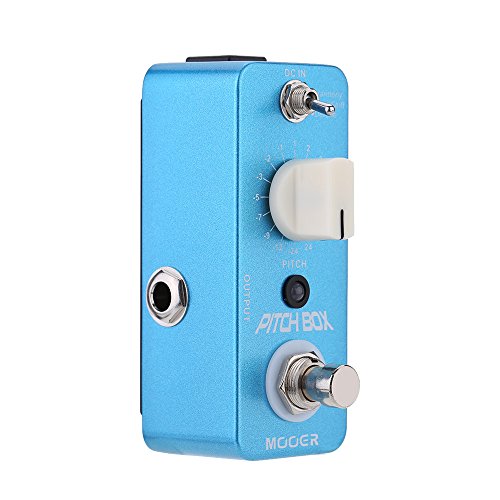 MOOER Pitch Box Pitch Shifter Harmonizer Pedal MPS1 – Blaues Gitarreneffektpedal 7