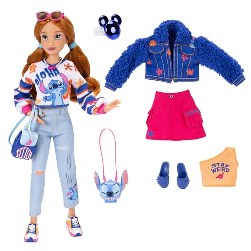 Disney ILY 4EVER Stitch Fashion Doll - 11.5" Tall with Red Hair, 13 Points of Articulation & 2 Outfits 7