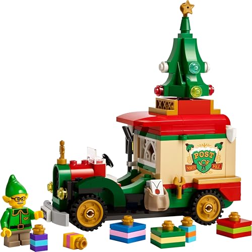 LEGO Santa's Delivery Truck Toy - Building Set for 8+ Year Olds with Elf Minifigure 7
