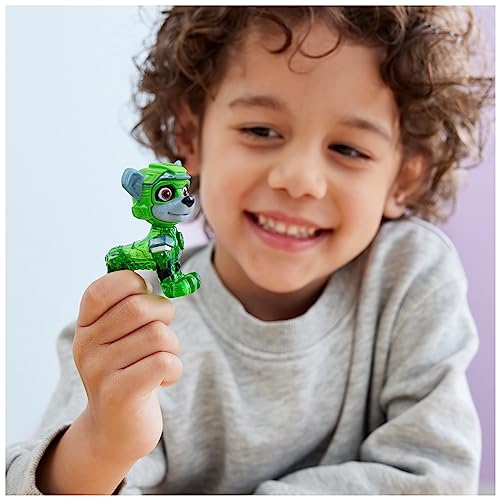 Paw Patrol: The Mighty Movie Rocky Recycling-LKW-Spielset – Lichter, Geräusche und Actionfigur (6067508) 6