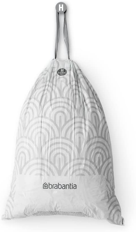 Brabantia - PerfectFit Müllbeutel (Größe H/50-60 Liter) Dicke Müllbeutel aus Kunststoff 3