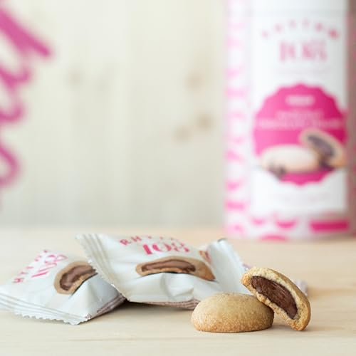 Rhythm 108 Swiss Vegan Hazelnut Chocolate Praline Biscuit Gift Tube 195g 4