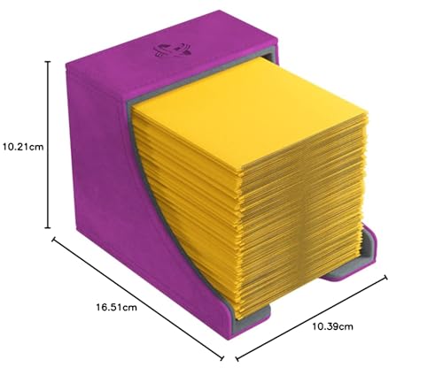 Gamegenic UNIT Watchtower 100+ XL Purple Accessory for Card and Board Games 8