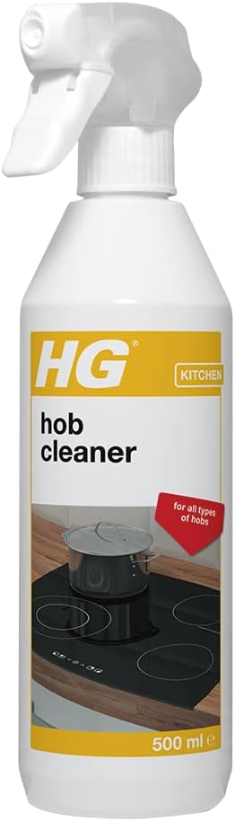 HG - Herdreiniger für den täglichen Gebrauch, Induktions- und Glaskeramik-Kochfeldspray, 500 ml