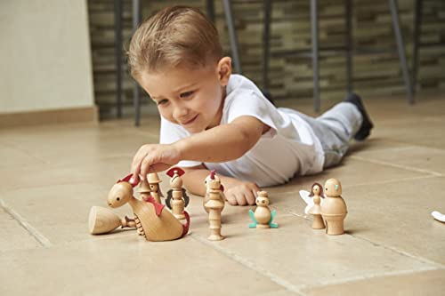 TickiT Wooden Enchanted Figures Set - 10 Fairy Tale Characters for Imaginative Play 22