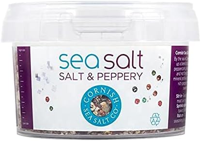 Cornish Sea Salt Salt & Peppery Seasoning Blend, 140g