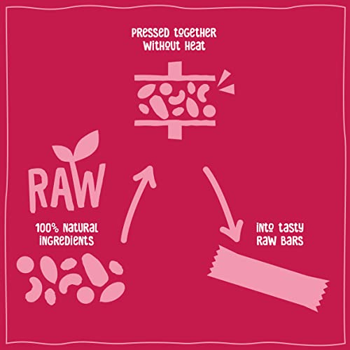 Nakd Berry Delight 35 g Frucht- und Nuss-Snackriegel – Karton mit 48 rohen, veganen, glutenfreien Riegeln 10