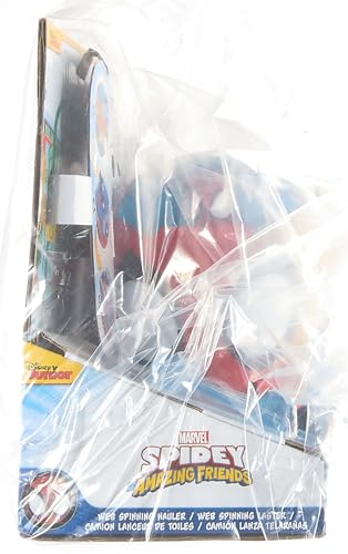 Spidey and Friends Web Spinning Hauler - 8-Inch 3-in-1 Transforming Vehicle 16