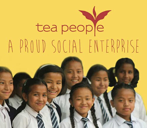 Tea People Lemon and Ginger Herbal Tea - 100g Caffeine-Free Loose Leaf Blend with Amla, Lemongrass & Ginger