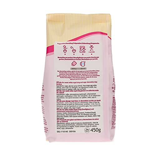 FunCakes Mix for Royal Icing - Easy to Use for Cake & Cookie Decorating | 450g