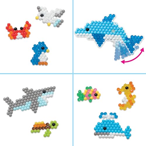 Aquabeads Ocean Life Pack - 600+ Bead Art Craft Set for Kids 4+ 9