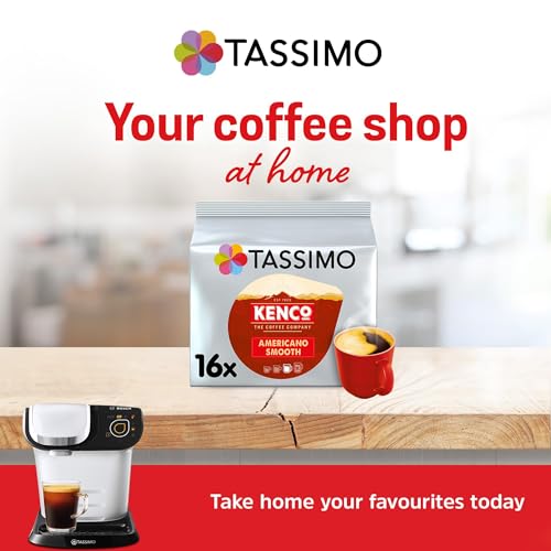 Tassimo Kenco Americano Smooth Coffee Pods (Pack of 16 T DISCs) - 5 Packs (80 Capsules Total) 11