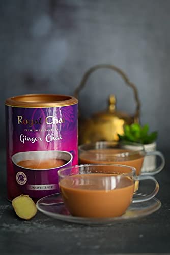 Royal Chai Ingwer Ungesüßte Chai-Teemischung - 400-g-Becher
