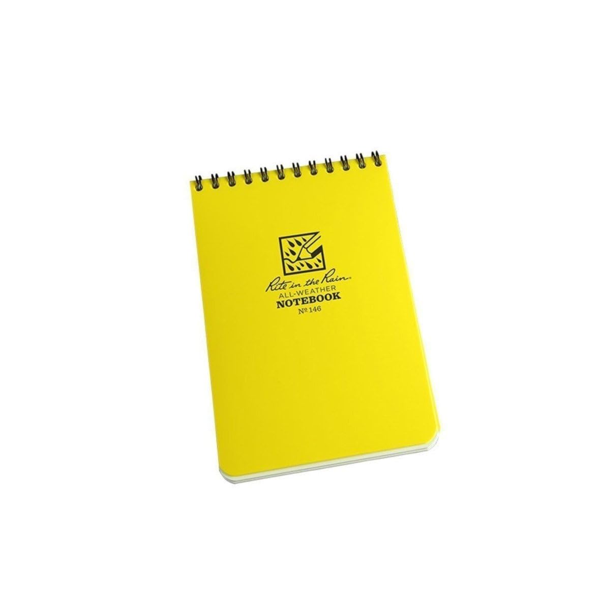 Rite in the Rain Waterproof Pocket Notebook - Top Spiral Bound, 4 x 6 Inch, Universal Lined 1