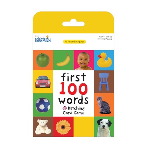 University Games First 100 Words Matching Card Game