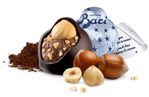 Baci - Original Dark Chocolate Praline Truffles with Hazelnut, 125g 9