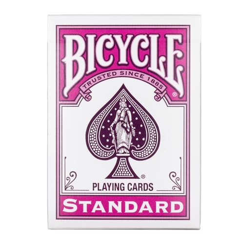 Bicycle Color Series Berry Playing Cards - Air Cushion Finish | 1 Deck | Unisex Adult