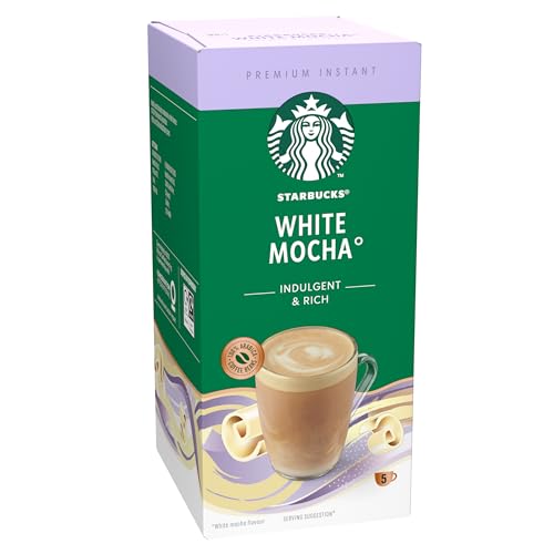 STARBUCKS White Chocolate Mocha Premium Mix Instantkaffee (12 x 5 Beutel) 6