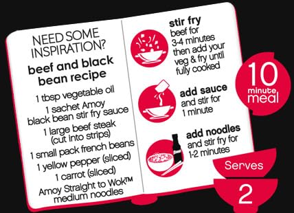 Amoy Black Bean Stir Fry Sauce, 120 g (Pack of 12) 3