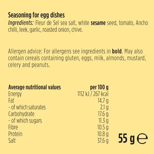 Just Spices - Egg Topping Seasoning Mix, 55g 7