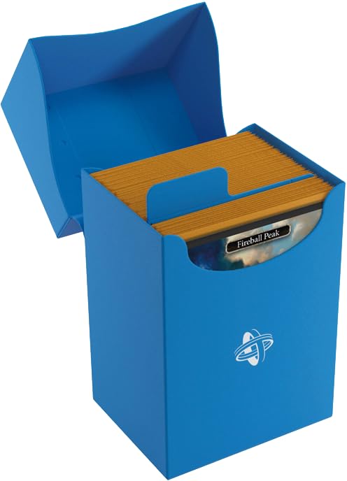 Gamegenic 80-Card Deck Holder - Blue TCG Box for Magic Pokémon Yu-Gi-Oh! 5