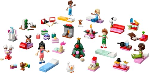 LEGO Friends Advent Calendar 2025 - 24 Days of Festive Building Fun for Kids 6+ 10