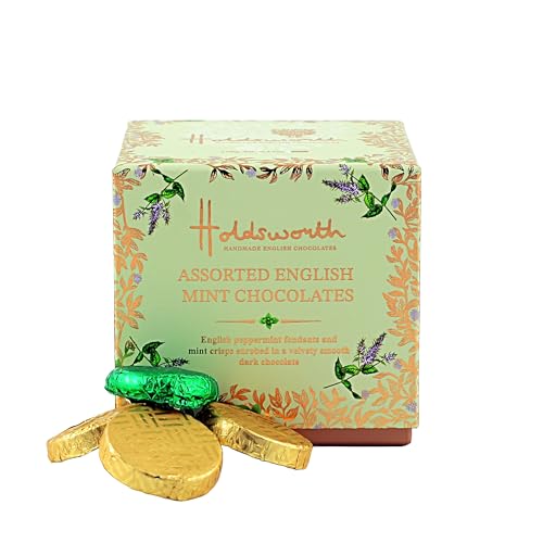 Holdsworth Handmade English chocolates - Assorted English Mint Chocolates Gift Box | 175g