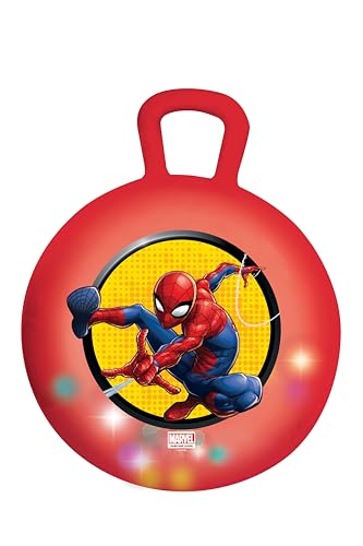 LEXIBOOK Spider-Man Electronic Inflatable Hopper Ball 45cm BG040SP 7