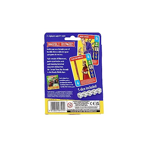 Horrible Histories 7515 Stoneage Card Game 5