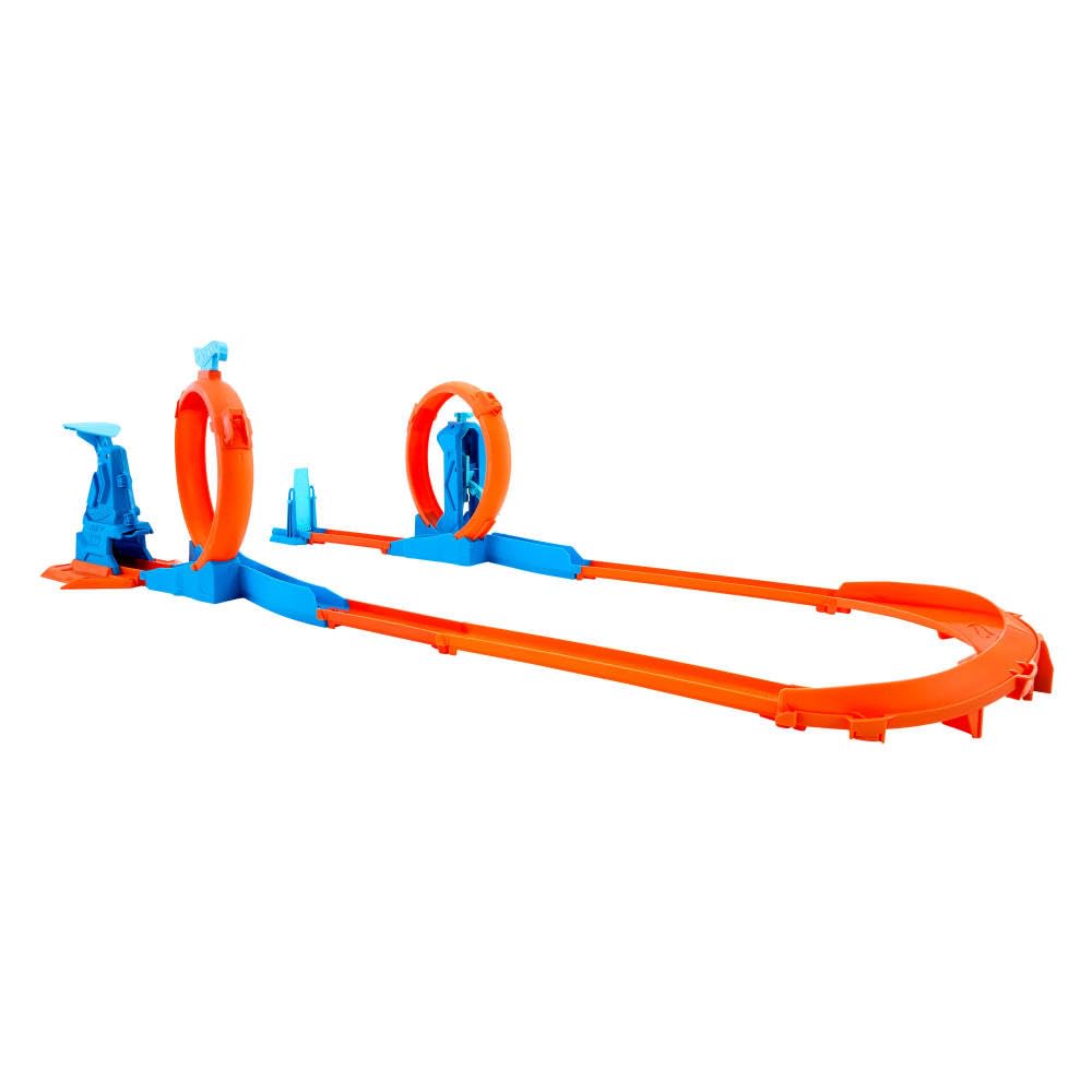 Hot Wheels Triple Loop Pack Track Set with 1:64 Scale Vehicle | Ages 4-84 | Model JDW39 4